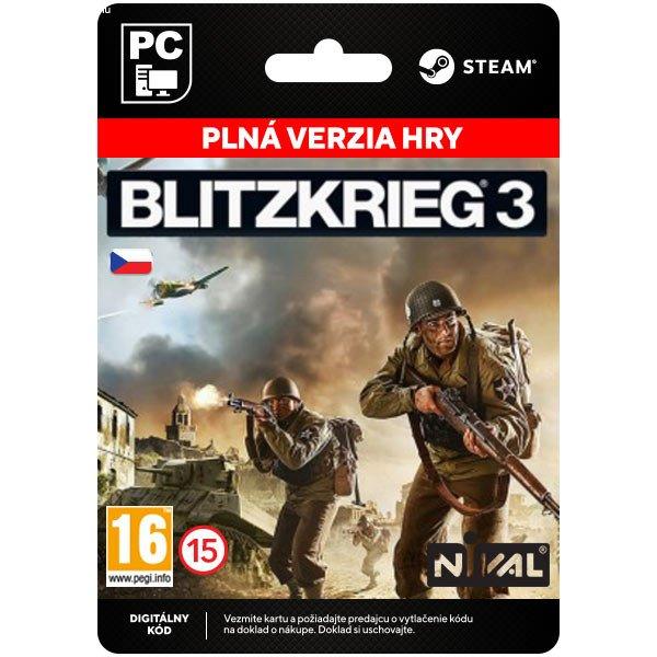 Blitzkrieg 3 CZ [Steam] - PC