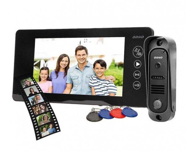 ARCUS MEMO Színes videó kaputelefon szett és biztonsági kamera RFID
olvasóval OR-VID-JS-1053/B