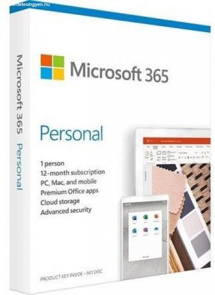 Microsoft Office 365 Personal 1 Felhasználó 1 Év HUN BOX