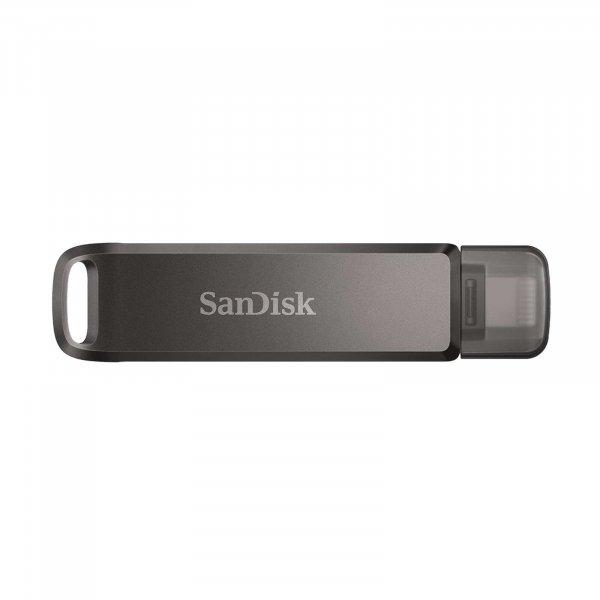 SanDisk 256GB iXpand Flash Drive Luxe USB 3.1 Pendrive - Fekete