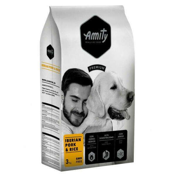 Amity Premium száraz kutyatáp ADULT 15 kg Iberian Pork-Rice 04PE150075