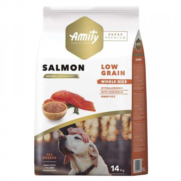 Amity Hypoallergen száraz kutyatáp Adult 14 kg SALMON/ lazac (04PE140004)