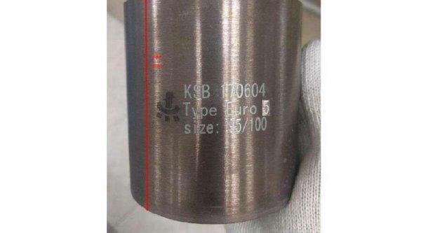Univerzális fém katalizátorbetét, 500 cpsi, 105x125 mm, EURO6