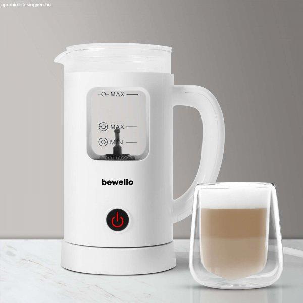 Bewello elektromos tejhabosító 550w  BW1018, kakó készítő és melegítő
habosító, konyhai habosító
