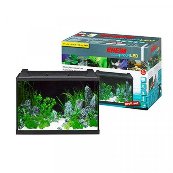 xMP AquaPro 60 XL LED akvárium szett 84 l fekete (60x35x40) 0340698