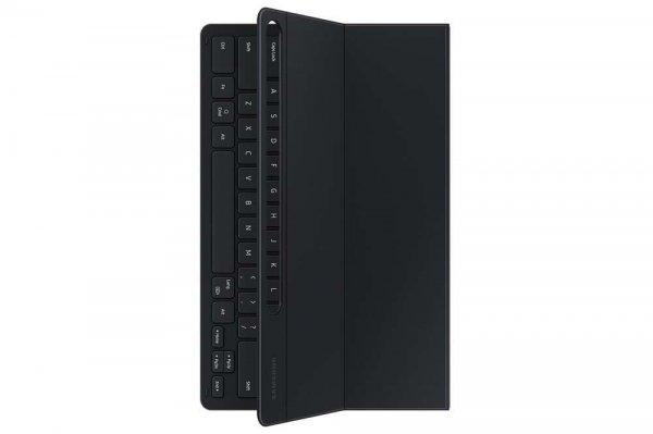 Galaxy tab s9+ book cover keyboard slim, black EF-DX810BBEGGB