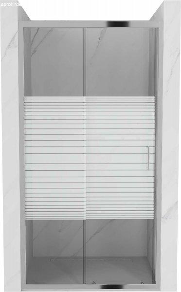 Mexen Apia  Zuhany ajtó csúszó   95 cm, intim , króm - 845-095-000-01-20
Csúszó zuhany ajtó