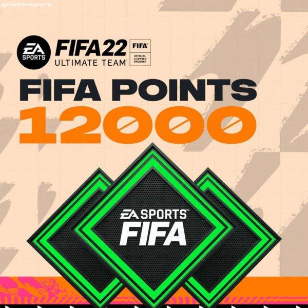 FIFA 22 - 12000 FUT Points (Digitális kulcs - Xbox One / Xbox Series X/S)
