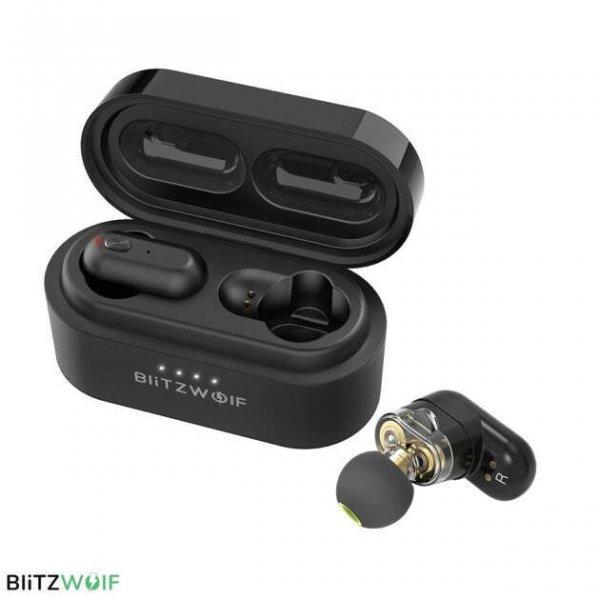 Blitzwolf BW-FYE7 TWS vezeték nélküli (Wireless) stereo fülhallgató headset
fekete