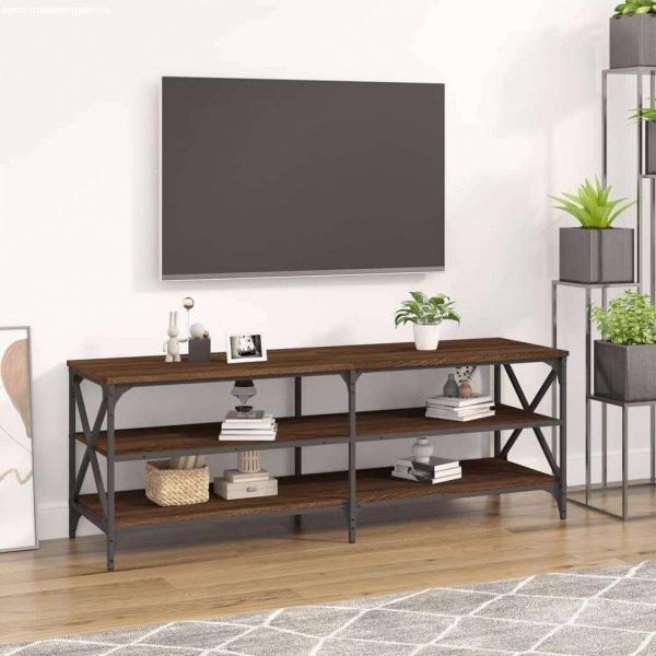 vidaXL barna tölgy színű szerelt fa TV-szekrény 140 x 40 x 50 cm