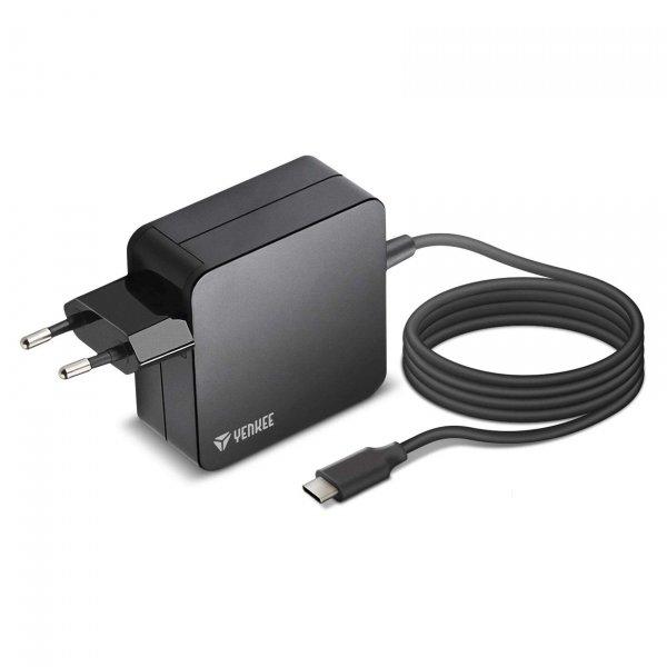 Yenkee YAU C100 USB-C Hálózati töltő - Fekete (20V / 5A)