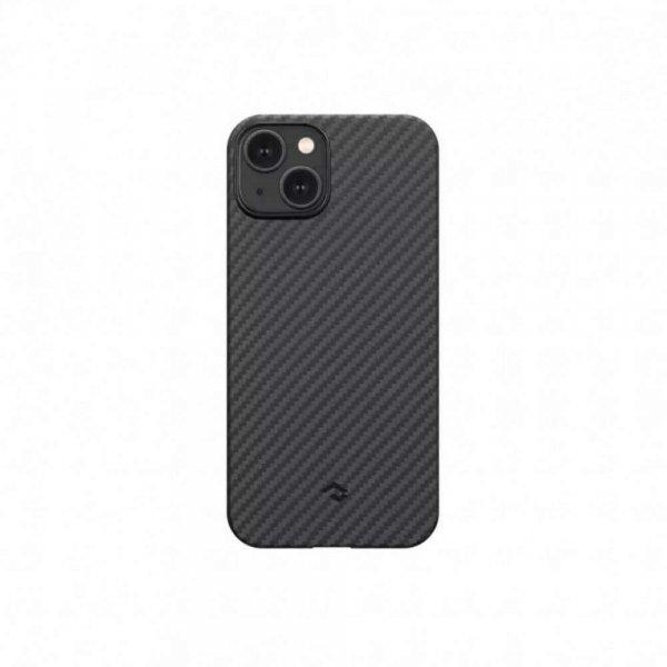 Pitaka MagEZ Case 3 Black / Grey Twill 1500D iPhone 14 készülékhez - MagSafe
rögzítéssel