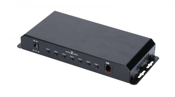 Extralink EX.1025 Switch L2 Gigabit Ethernet (10/100/1000) PoE 1U Fekete