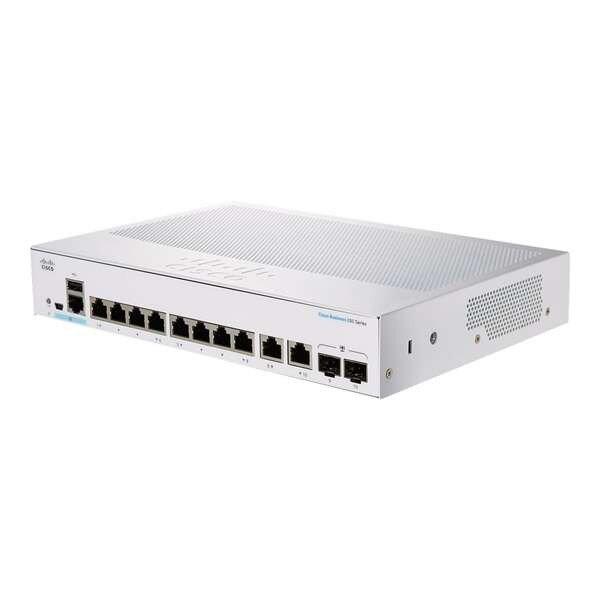 Cisco CBS350-8T-E-2G-EU 8 Port Gigabit + 2 SFP Switch