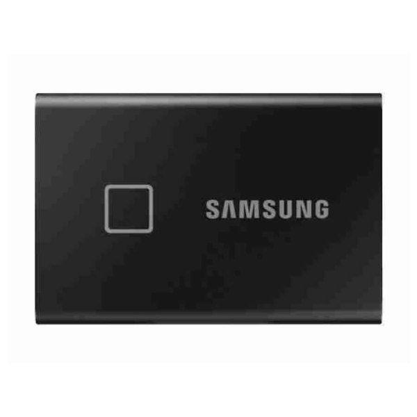 SAMSUNG Hordozható SSD T7 Touch USB 3.2 2TB (Fekete)