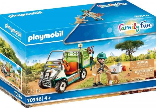 Playmobil 70346 Állatkerti állatorvos járművel