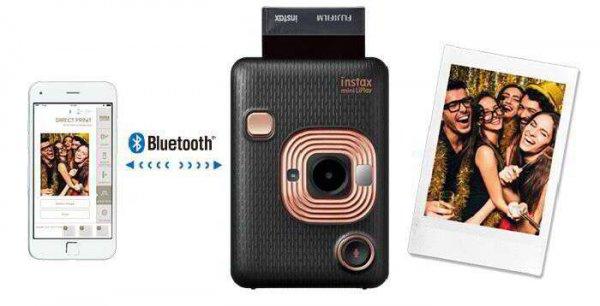 Fujifilm Instax Mini LiPlay EX D Instant fényképezőgép - Fekete