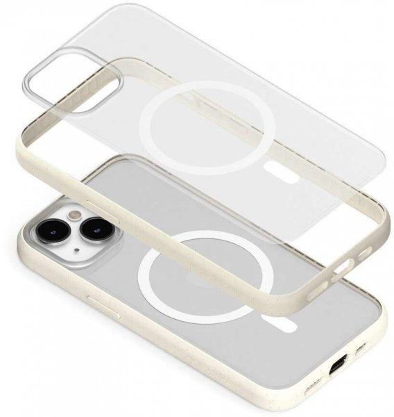 Woodcessories Clear Apple iPhone 14 MagSafe Tok - Fehér