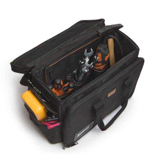 Handy villanyszerelő táska, multifunkciós szerszámtartó táska, Merevfalú,
multifunkciós táska