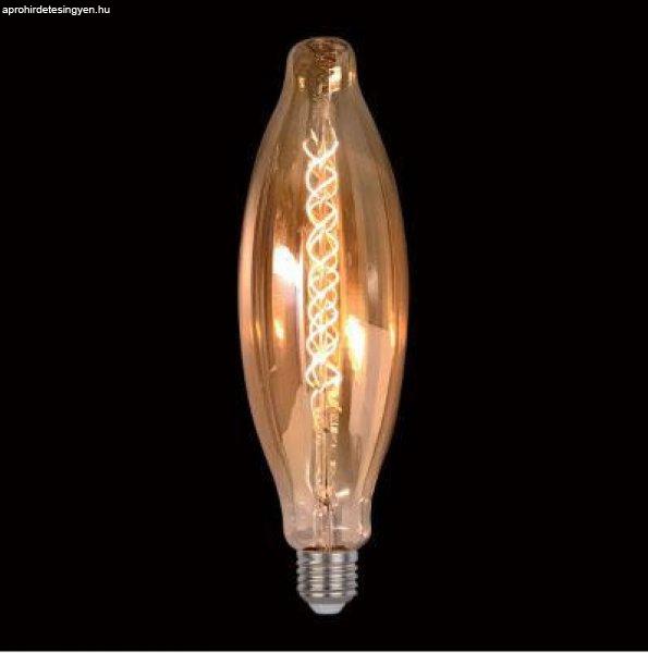Led lámpa Vintage Gold D-125 E-27 5W fényerőszabályozható meleg fehér