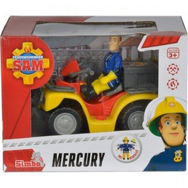 Simba Sam a tűzoltó Mercury quad figurával - 11 cm