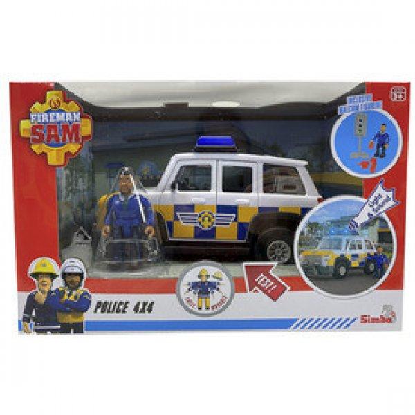 Simba: Sam rendőrautó 4x4 figurával