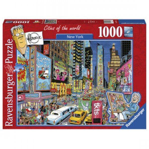 Ravensburger: Puzzle 1000 db - New York
