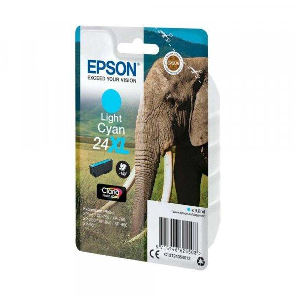 Epson Elephant C13T24354012 tintapatron 1 db Eredeti Nagy (XL) kapacitású
Világos ciánkék