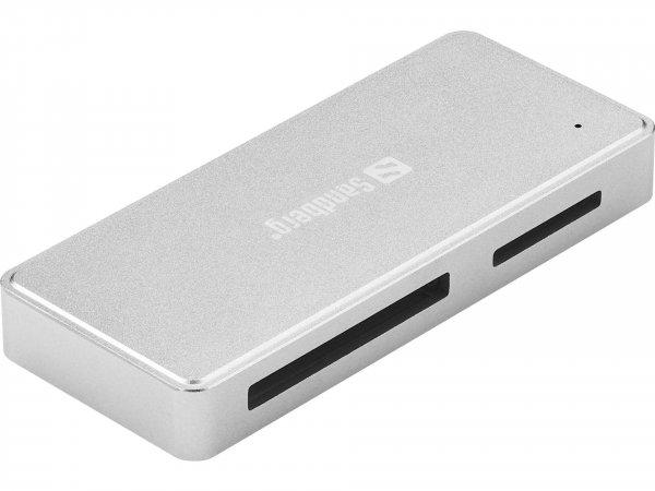 Sandberg Kártyaolvasó - USB-C+A CFast+SD Card Reader (Csatlakozók: USB-A+2x
USB-C, SD/SDHC/SDXC/CFast)