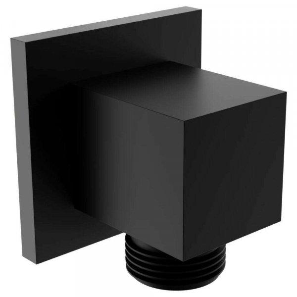 Mexen Cube fali zuhany csatlakozó - fekete (79340-70)
