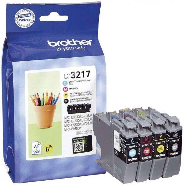 Brother LC-3217VAL Eredeti tintapatron csomag 4-színű