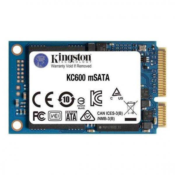 SSD Kingston 512GB KC600 mSATA SATA3