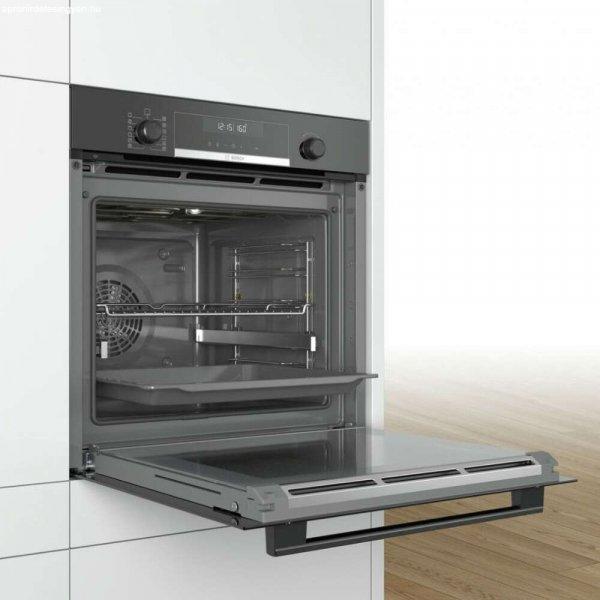 Bosch Serie | 6, Beépíthető sütő, 60 x 60 cm, 10 funkcióval, fekete,
HBG5780B0