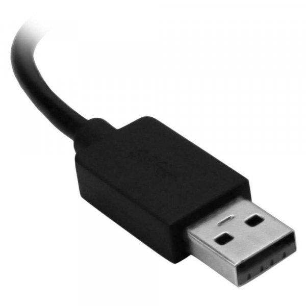 Startech HB30A3A1CSFS USB 3.0 HUB (4 port) Fekete + Power Adapter
