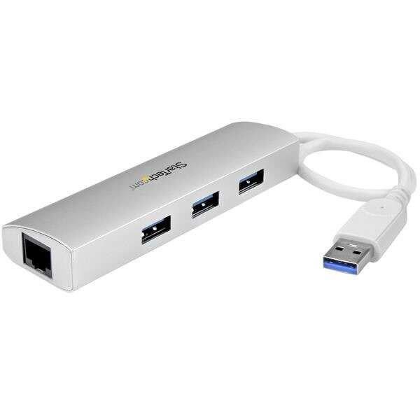 StarTech.com USB3.0/Ethernet Combo Hub  (ST3300G3UA)