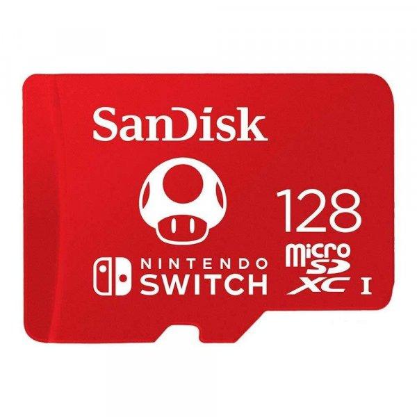 Sandisk Nintendo Switch 128GB microSDXC UHS-I CL10 U3 A1 V30  memóriakártya