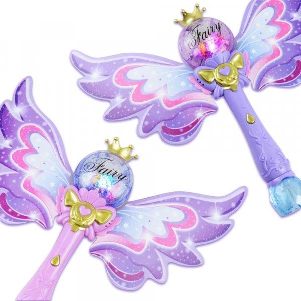 Fairy varázspálca formájú automata buborékfújó pisztoly (BBJ)