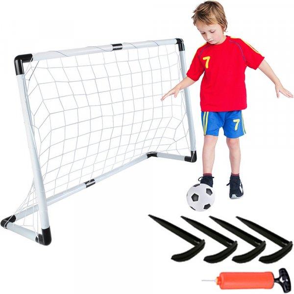 Gyermek foci készlet labdával, kapuval és kézi pumpával (BB-5617)
