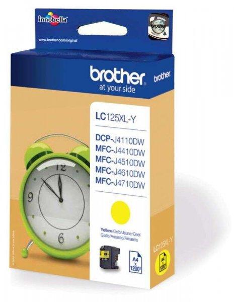 Brother LC125XL-Y sárga tintapatron