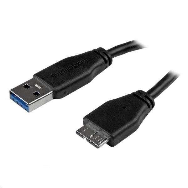 StarTech.com USB -> Micro USB kábel fekete (USB3AUB3MS)