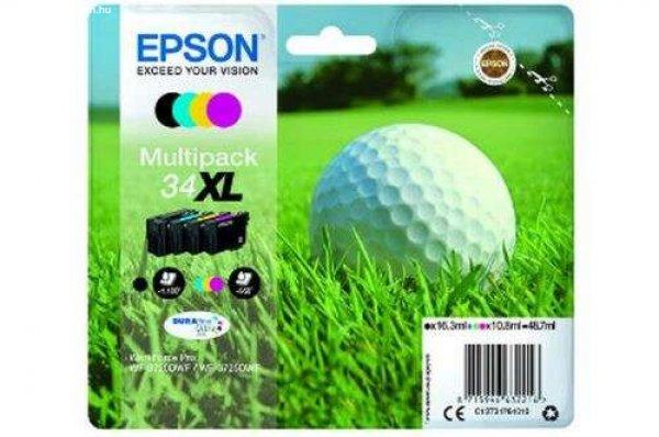 Epson 34XL Golf ball Multipack (48,7 ml) 4 színes eredeti tintakazetták
