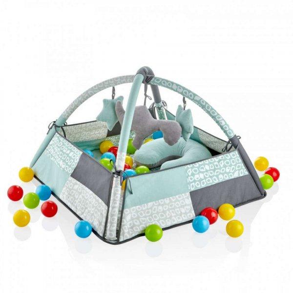 BabyJem Toy Ball Play Center szőnyeg (szín: zöld)