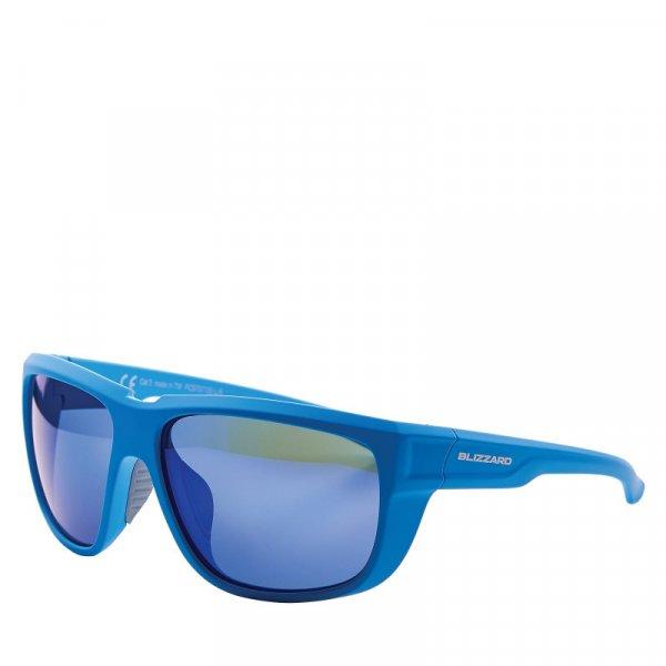 BLIZZARD-Sun glasses PCS707130, rubber bright blue, 65-18-140 Kék 65-18-140