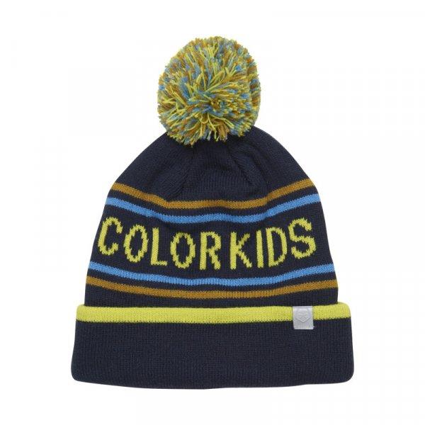COLOR KIDS-Hat logo CK, sulphur spring Sárga 54cm