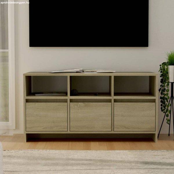 Sonoma tölgy színű tv-szekrény 102 x 37,5 x 52,5 cm