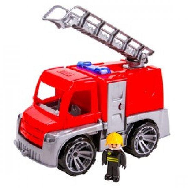 LENA: Műanyag tűzoltó teherautó - 28 cm