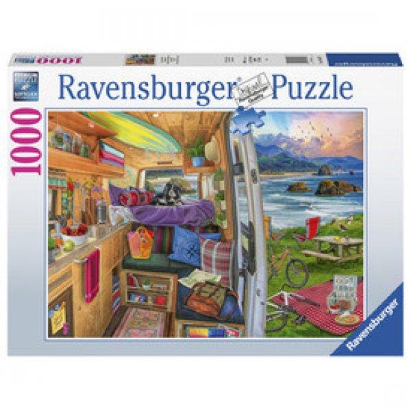 Ravensburger Puzzle 1000 db - Lakóautó
