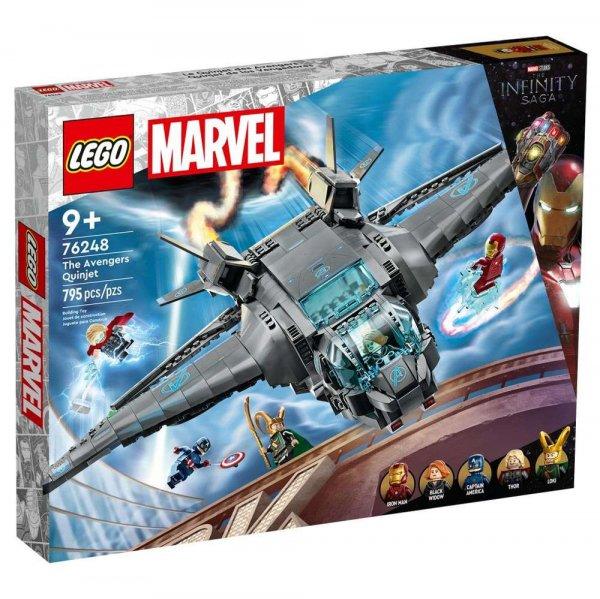 LEGO® Marvel Super Heroes építőkészlet, Bosszúállók Quinjet, 795 részes