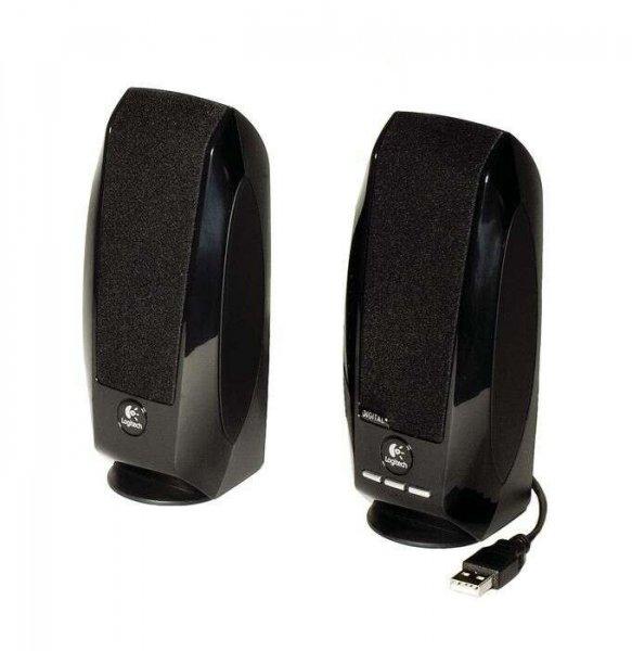 Logitech S-150 2.0 hangszóró fekete USB OEM (980-000481 / 980-000029)
