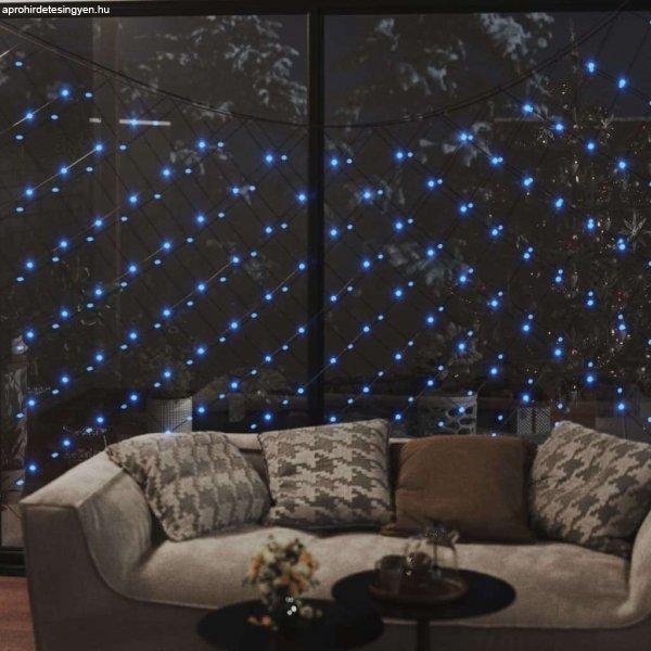 Kék kültéri hálós karácsonyi világítás 306 led 3 x 3 m